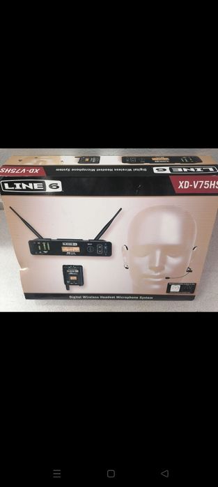 Microfone auricular digital sem fios