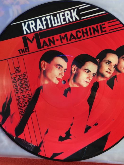 Płyta Winylowa Kraftwerk Picture Disc The Man Machine 1994 Unikat Mint