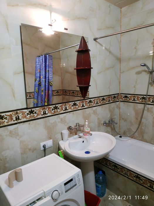 Свободна  Одесса посут 1 комнатная 51 м поселок Котовского Суворовский