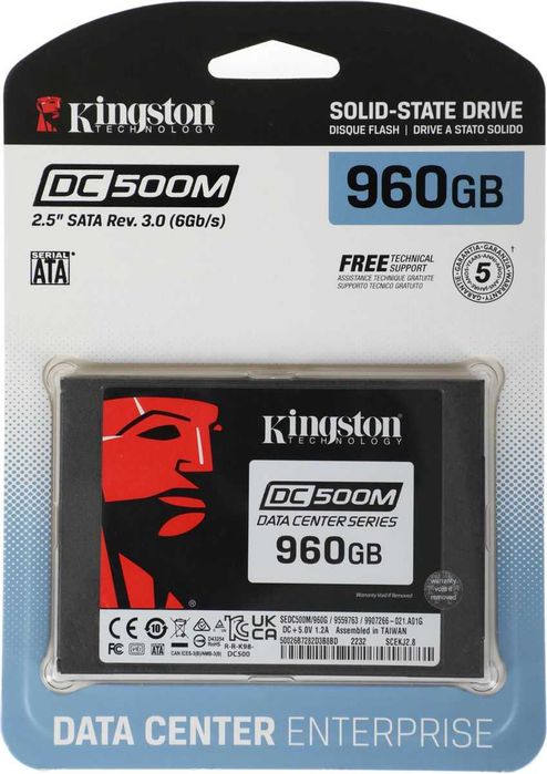 SSD диск Kingston DC500M