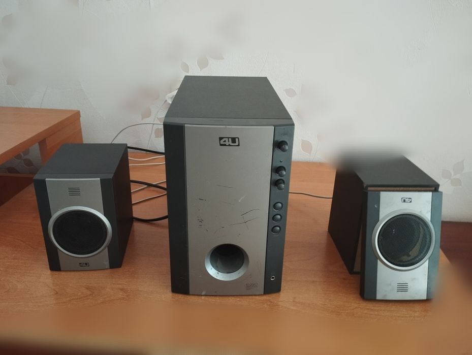 Активна акустична система 4U E-390 активні колонки із сабвуфером