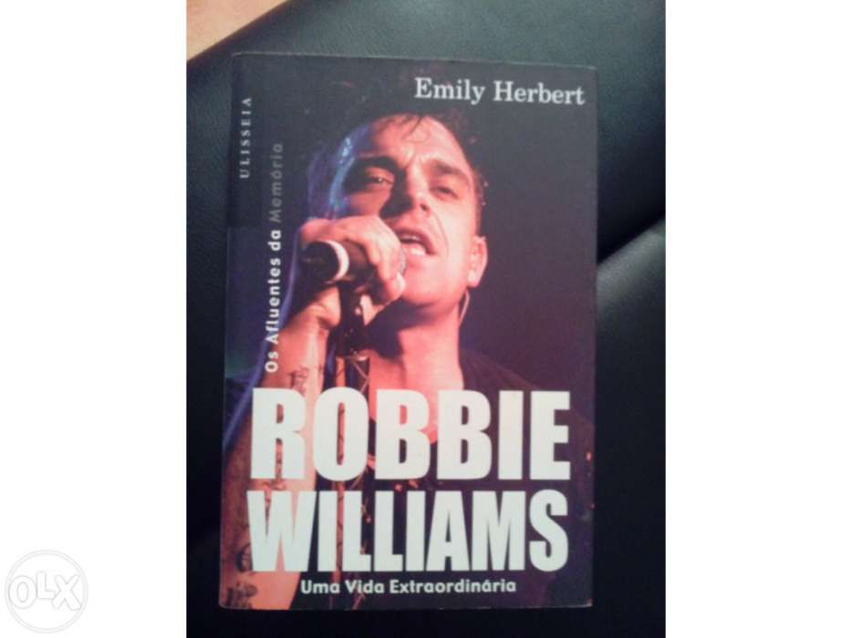 Livro "Robbie Williams - Uma vida Extraordinária"