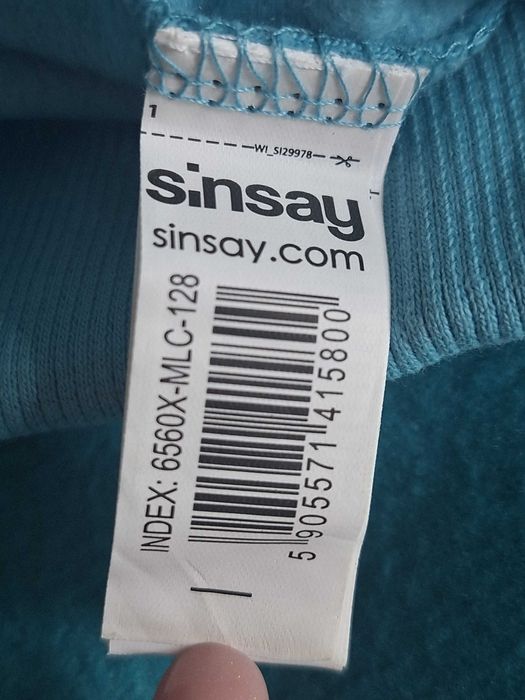 Sinsay nowe spodnie dresowe roz 128cm