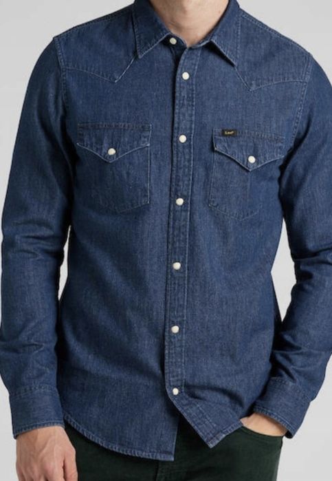 Koszula jeansowa lee M