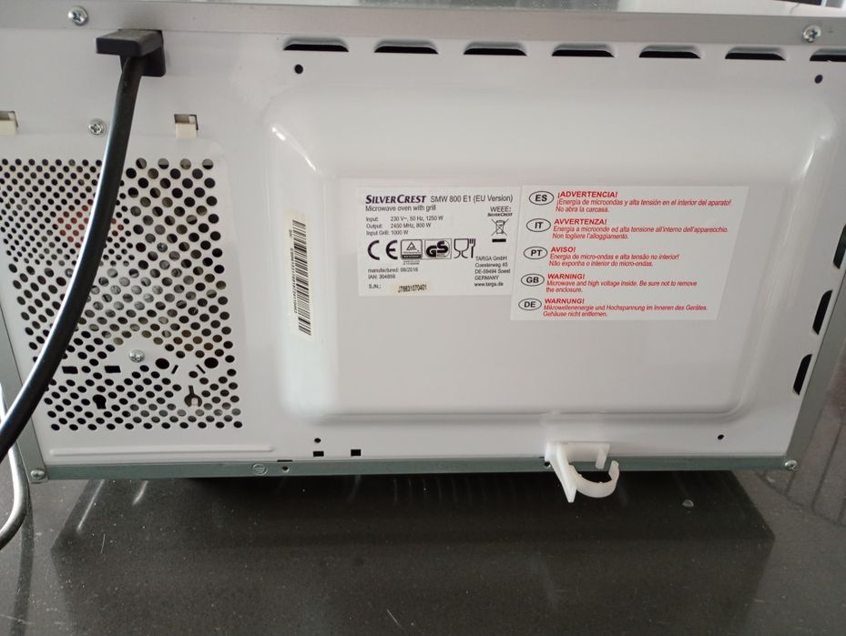 Microondas com grill