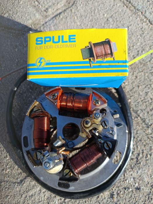 Simson  felga zapłon cewka