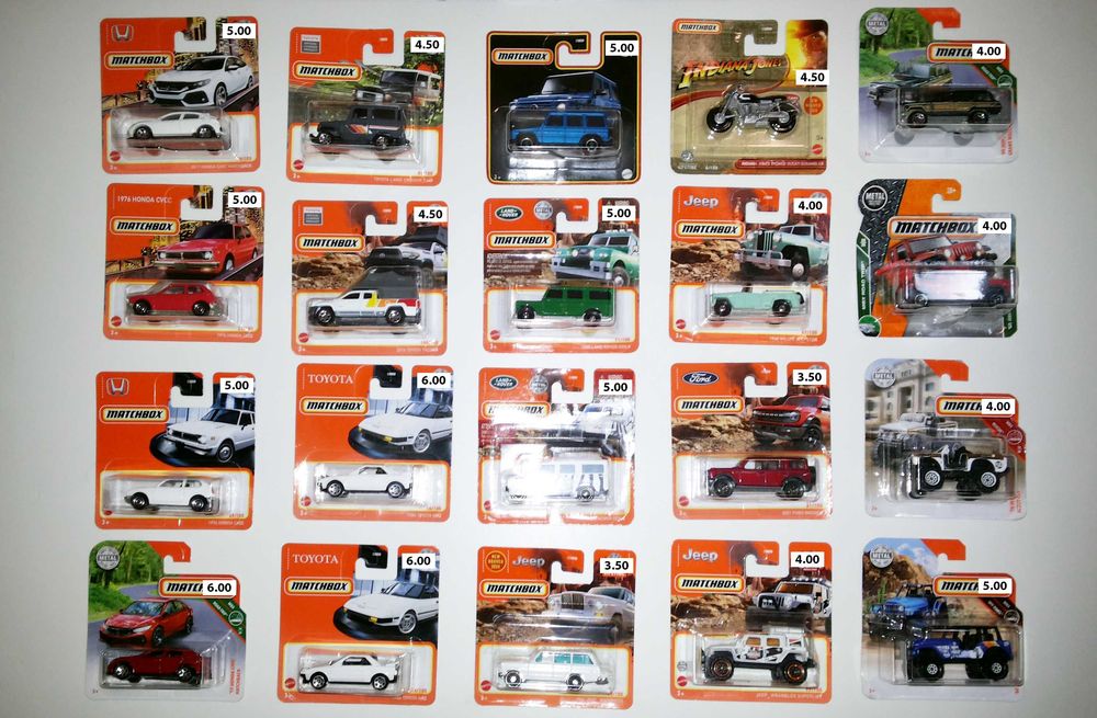 Matchbox - Carros Miniaturas de Coleção Escala 1/64