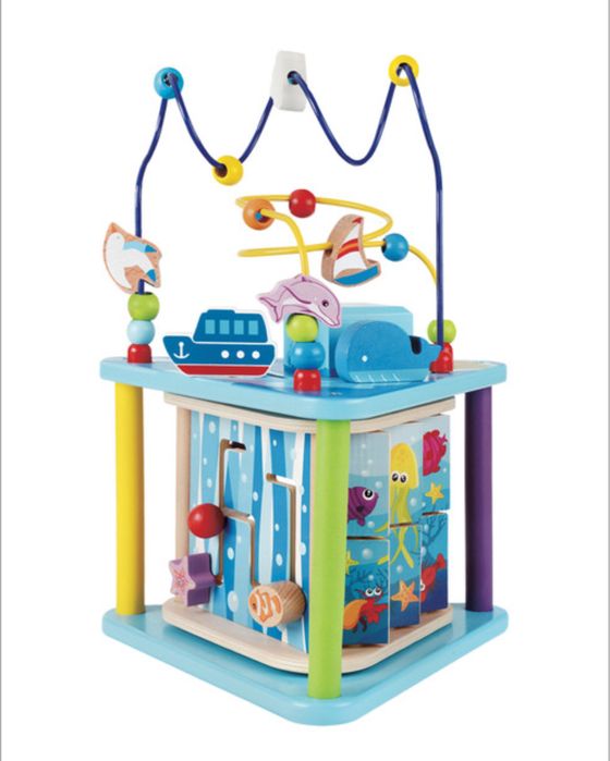 Дерев'яна Розвиваюча іграшка Kidus(бізі борд, busy  board)