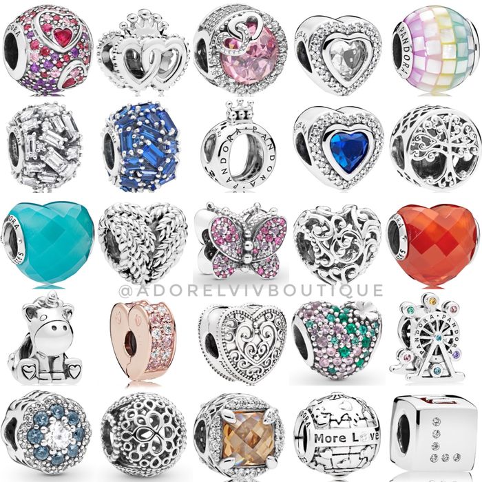 Шарми Pandora Пандора шармы шармики намистини шарм срібні