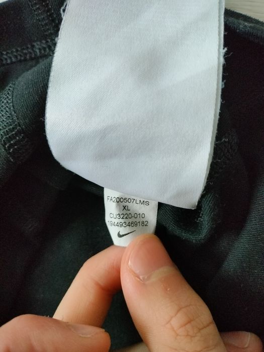 Nike running Dri-fit quartet zip XL  męska czarna bluza sportowa