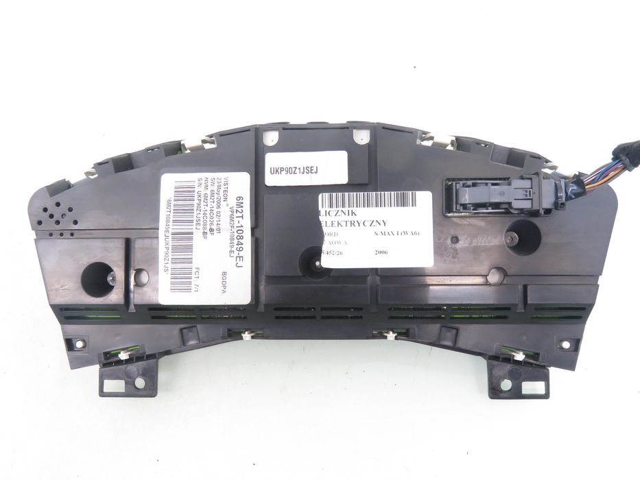 Licznik Ford S-max I 2.0 - 6m2t10849ej - 6m2t14c026bf - 6m2t14c088bf