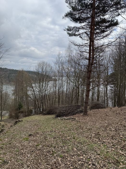 Działka budowlana z widokiem na jezioro żywieckie