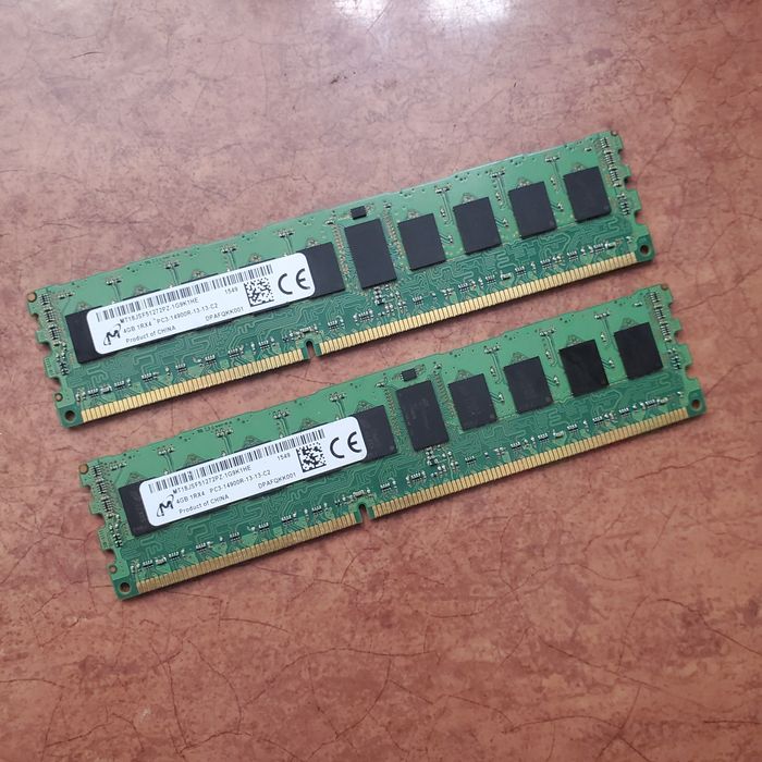 Серверна оперативна пам'ять DDR3 ECC REG 8GB (2x4GB) Micron 1866MHz