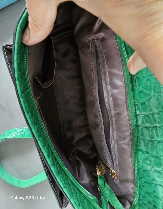 Nowa torebka złote okucia