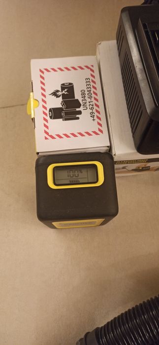 Odkurzacz Kärcher WD 3 Battery Set  36V - Nowy   z baterią i ładowarką