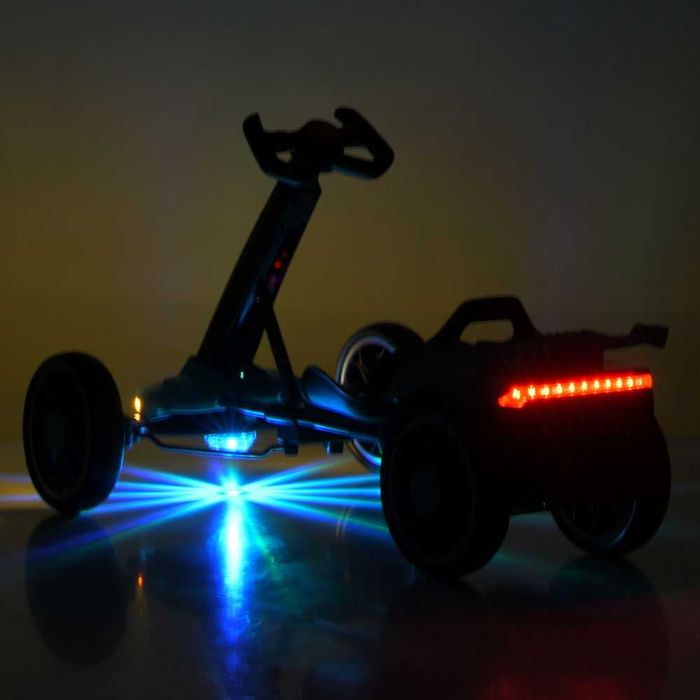 Дитячий електро карт картинг Bambi Пульт,світло,музика,складний до30кг