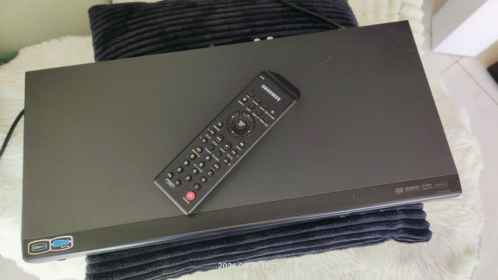 Odtwarzacz DVD / CD SAMSUNG DVD-P380 | Kompaktowy Slim | Sprawny + Pilot