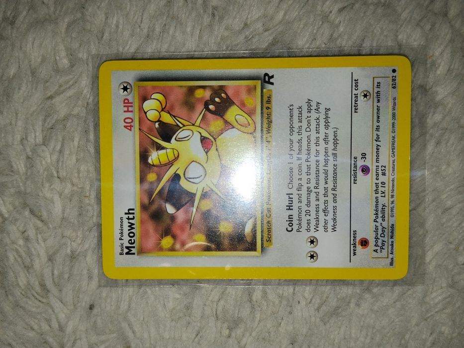 Meowth 1999 pokemon