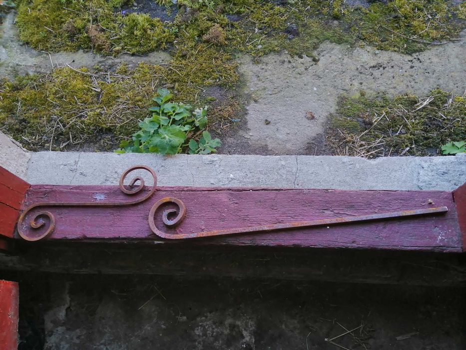 Ozdoby elementy metalowe kute