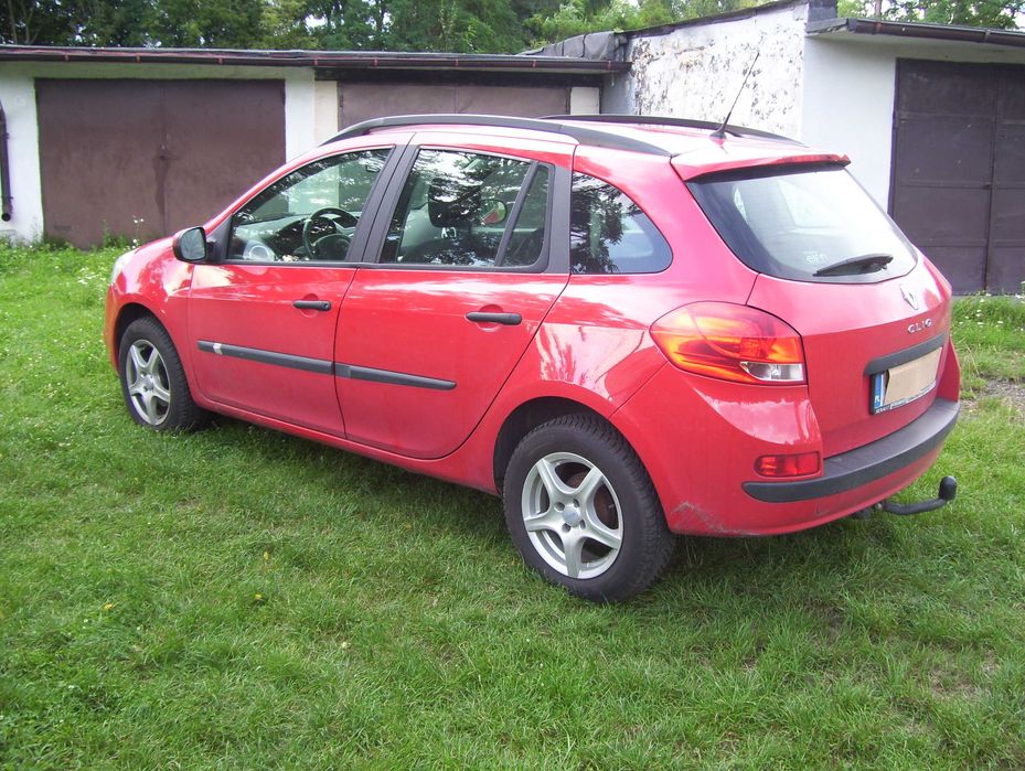 Zadbany Krajowy Serwisowany RENAULT Clio III Grandtour 2011 r 1.2 75 kM