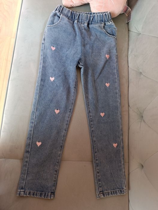 Spodnie jeansowe roz.140