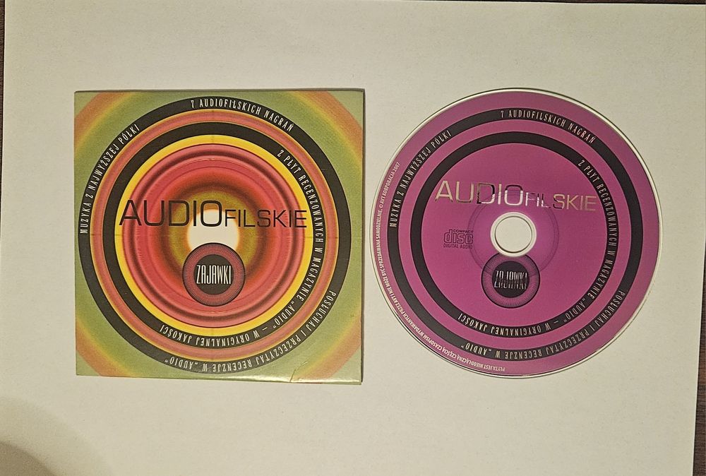 Audiofilskie zajawki płyta Cd