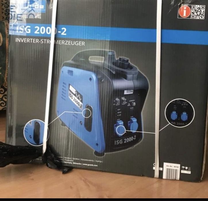 Інверторний генератор ISG 2000-2/ GUDE 40720 / 2000 Вт