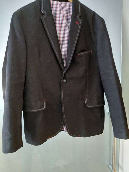 Marynarka męska czarna