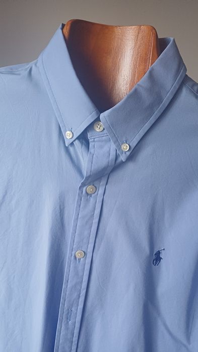 Camisa azul claro Homem Slim Fit - Ralph Lauren - M