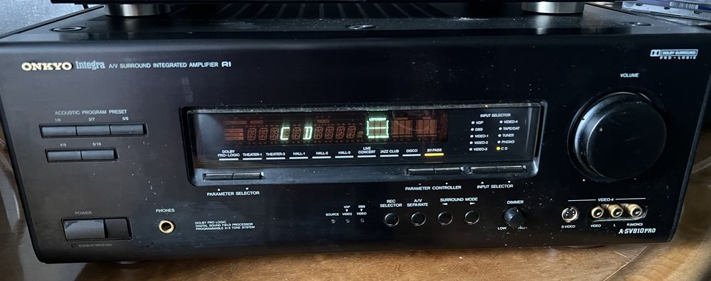 Amplituner Onkyo integra mocny  A-SV810 pro