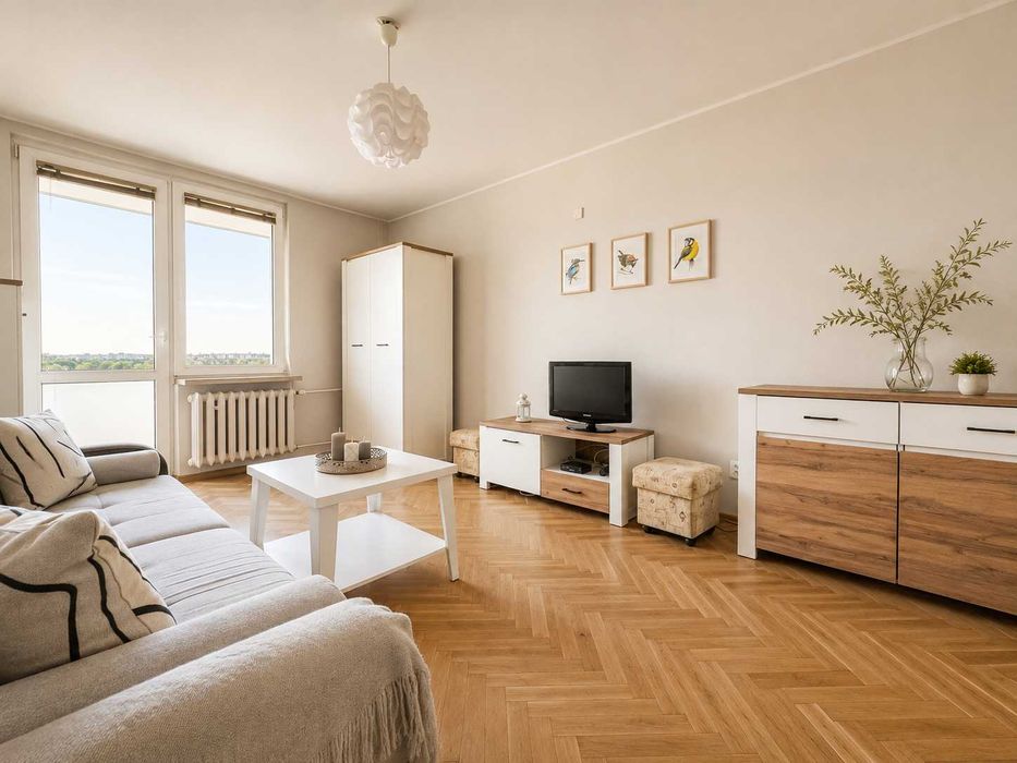 Łódź - Centrum | 46 m2 | 2 pokoje | balkon | piękny widok