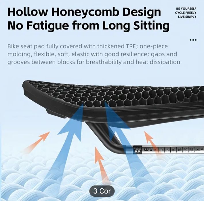 Banco selim para bicicleta