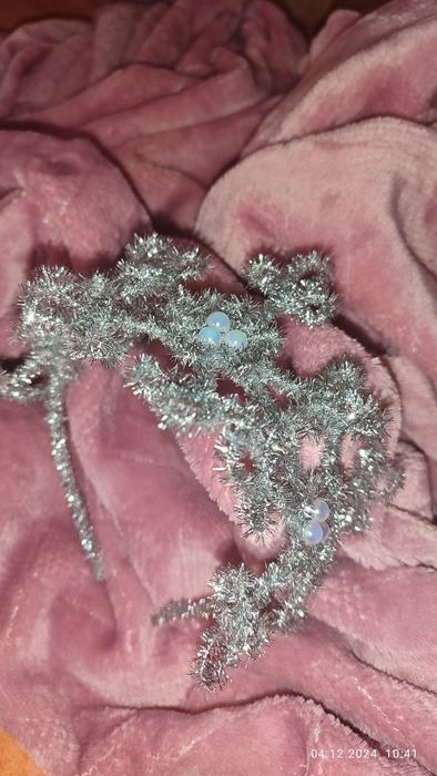 Корона обруч сніжинка