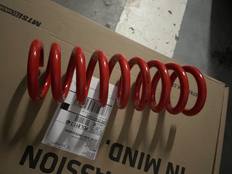 Sprężyny obniżające tył MTS Technik Mercedes w203