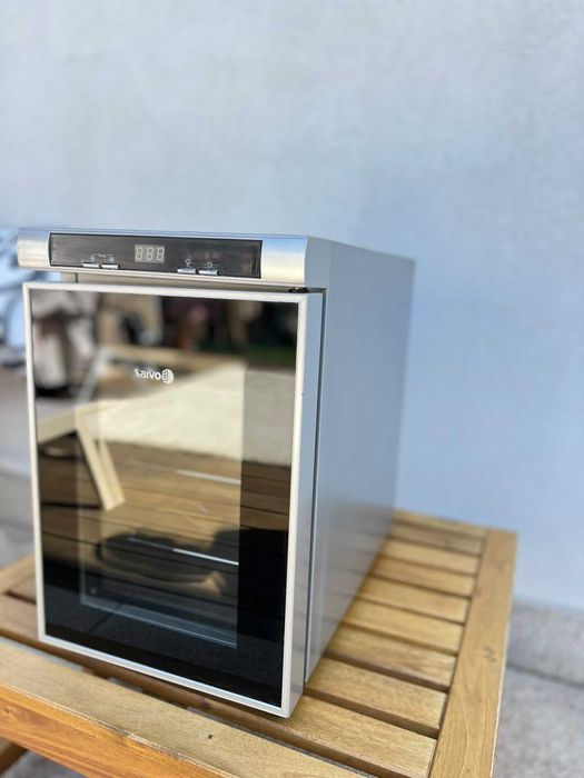 2x Garrafeiras Refrigeradas para Vinho Saivod - 6 Garrafas Cada