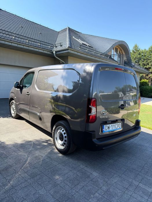 Toyota Proace City Furgon Long  Salon Polska, pierwszy właściciel, FV 23%, benzyna 130KM, Automat 8b