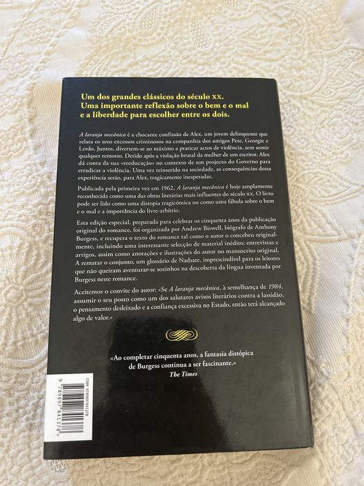 A Laranja Mecânica de Anthony Burgess