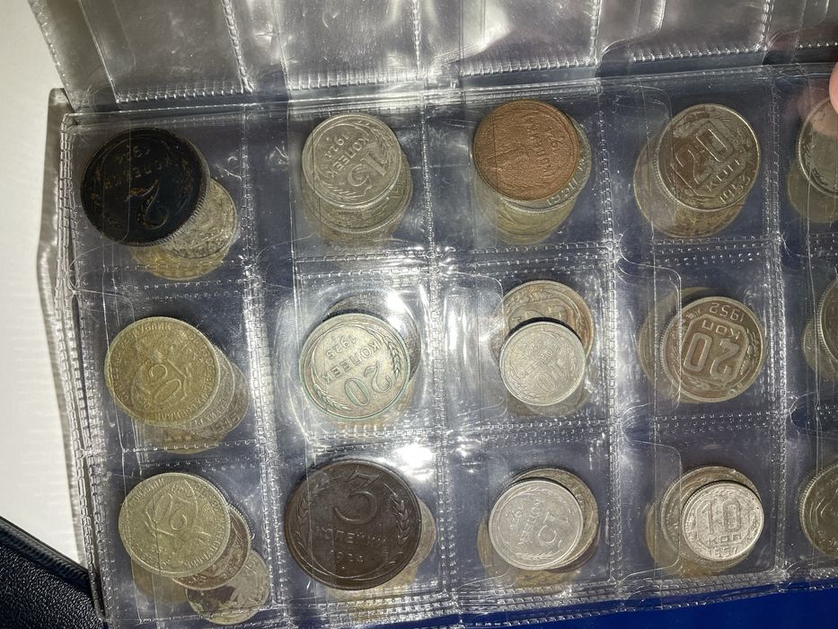 монети цар, сср, значки