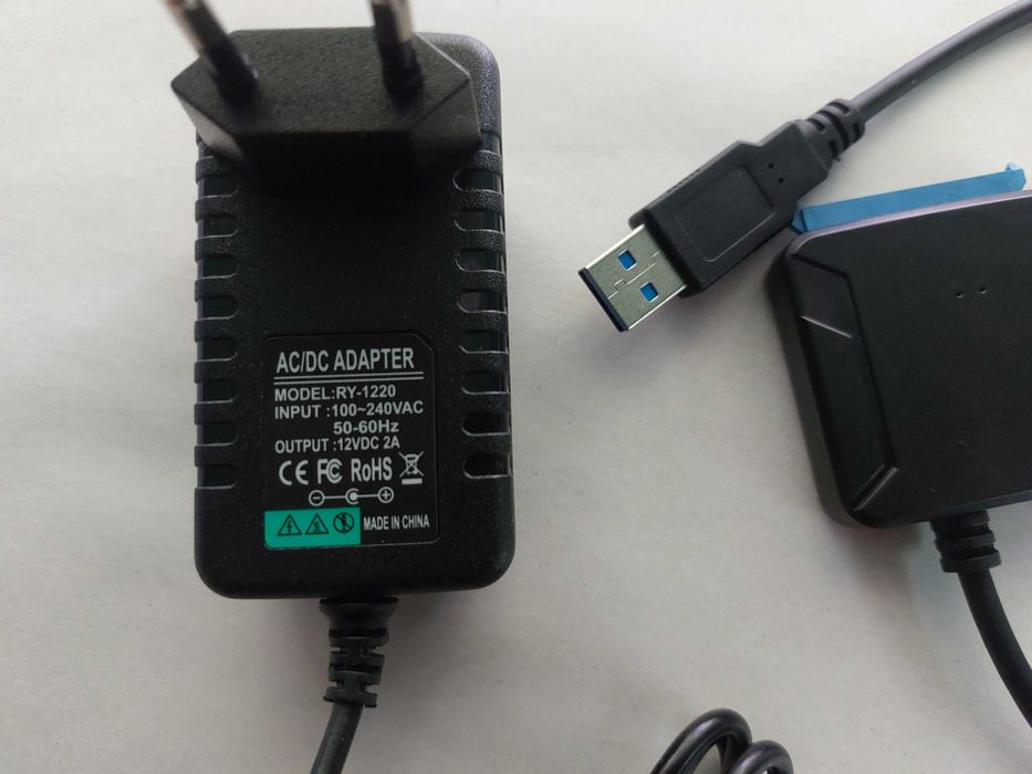 Переходник/адаптер/карман для HDD/SSD 2.5 и 3.5 SATA USB 3.0