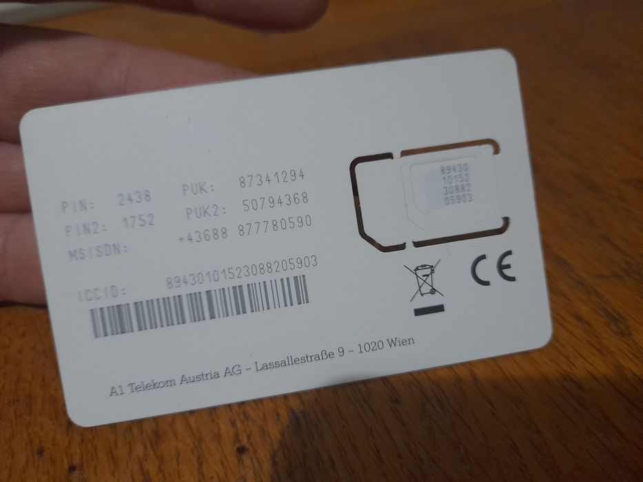 Стартовий пакет A1 Telecom Austria AG