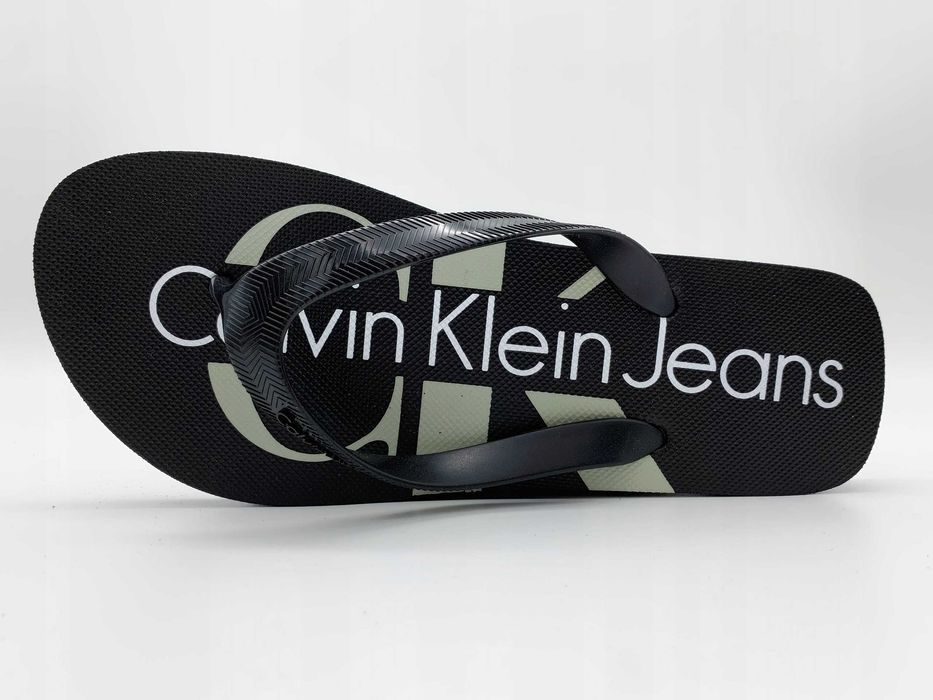 CALVIN KLEIN JEANS Dash Jelly Nowe Klapki Japonki EU 42 Oryginalne