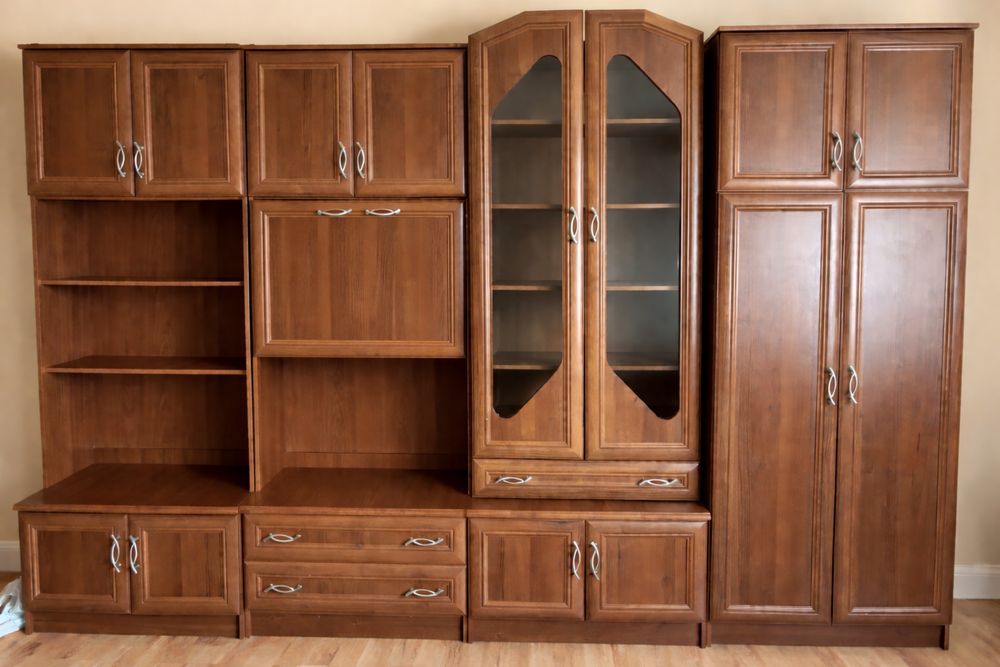 Brązowa Meblościanka