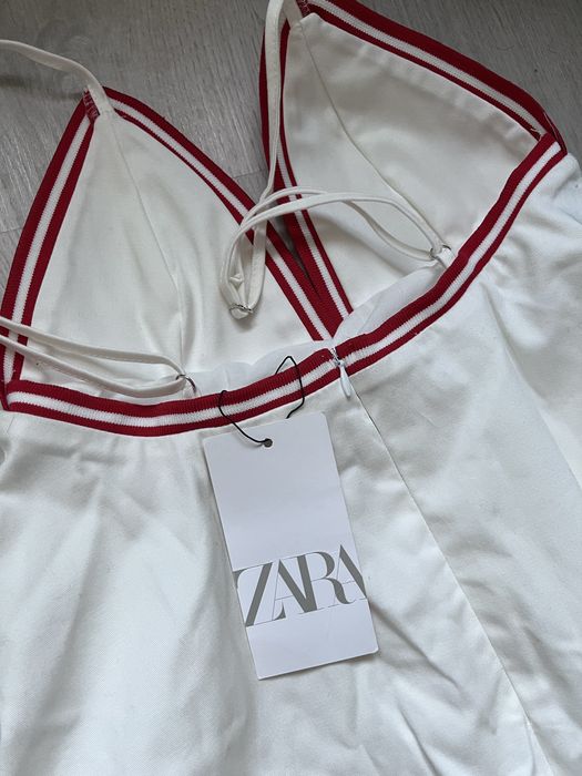 Zara сукня сарафан з бавовни  (XS)