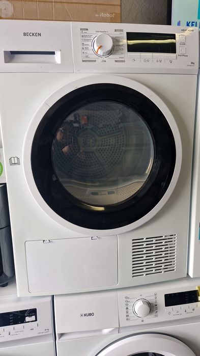 Máquina de  secar roupa  becken 8kg bomba de calor