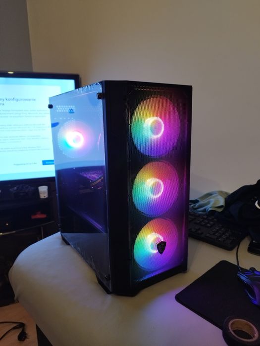 Komputer PC MSI Ryzen3/16Ram/1,24TB/GTX/Win11
