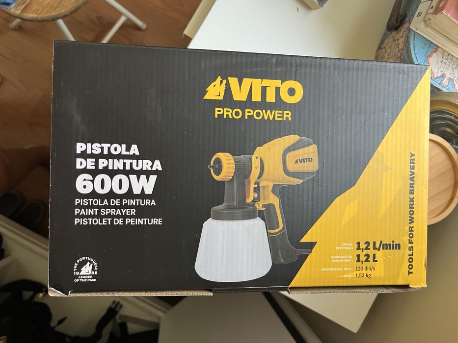 Pistola de pintura Vito 600w