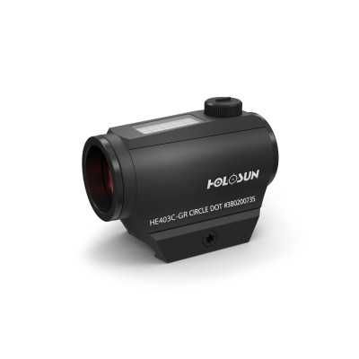 Коліматорний приціл Holosun ELITE HE403C-GR з сонячною панеллю