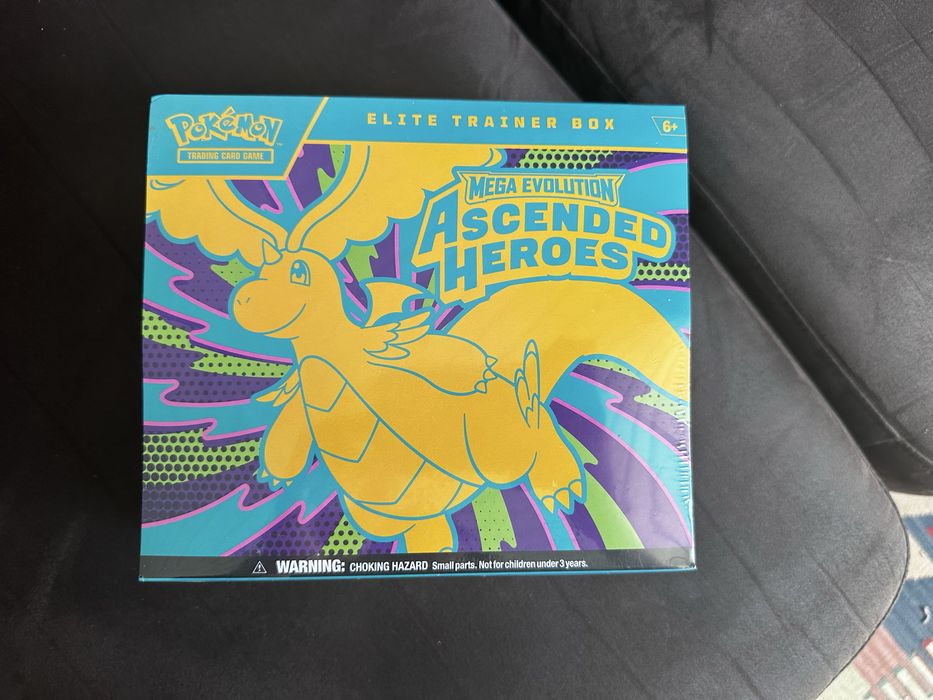 Pokemon Ascended heroes Etb selada