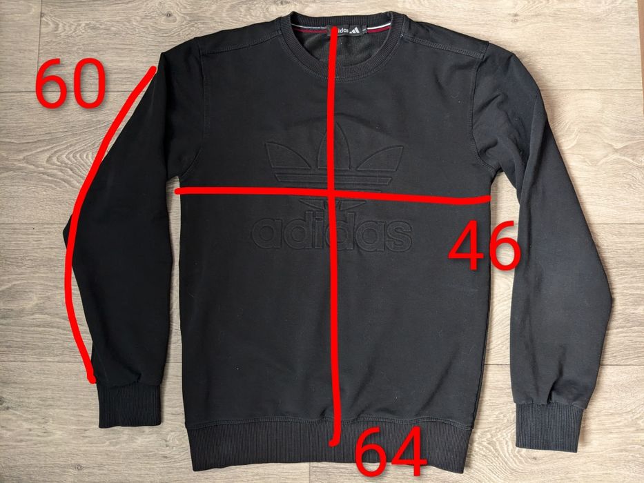 Свитшот Adidas (кофта,свитер,светр,замеры)