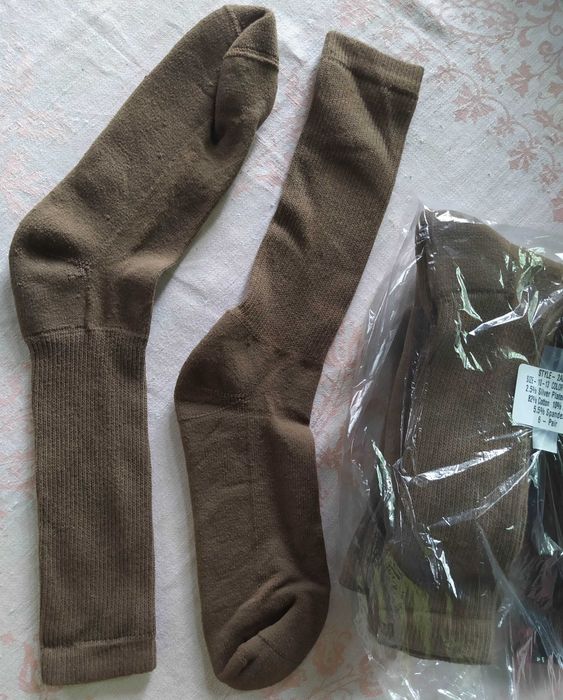 Висока якість військові шкарпетки армії США USOA антибактеріальні М S